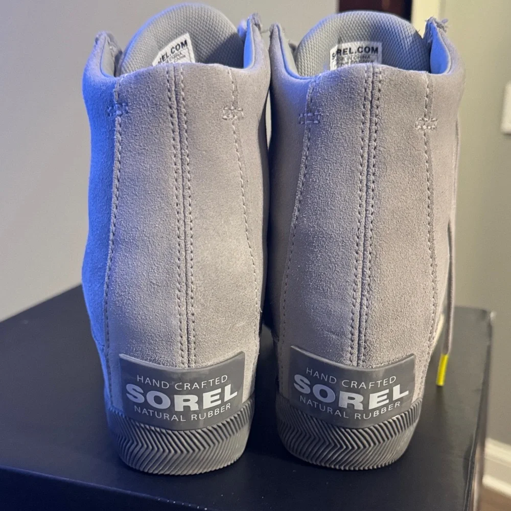 Sorel Women's Out 'N About Wedge - Dove and Quarry